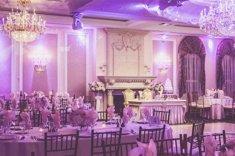 Amazing Elegant Indoor Wedding Reception Venue