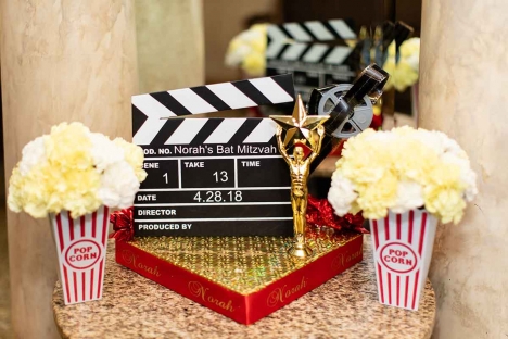 Elegant Themed Mitzvah Movie Star Party Favors