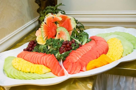 Sea Themed Catering Fruit Platter