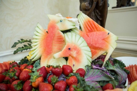 Sea Themed Fresh Fruit Platter Catering