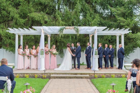 Stirling Nj Outdoor Wedding Event Venue Ceremony Garden