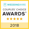 2018 Weddingwire Couples' Choice Award