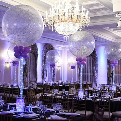 Ballroom Setup for Mitzvah Party