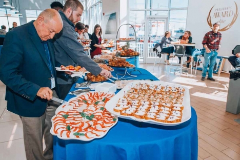 Honda Corporate Catering Off Premise Sales Event