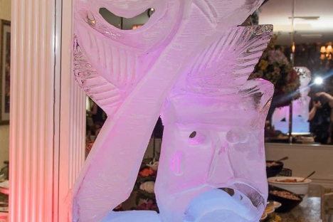 Bar Mitzvah Ice Sculpture