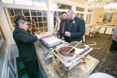 Catered Corporate Parties Ice Cream Station