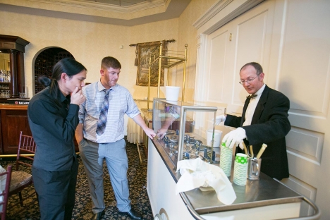 Caterer Corporate Event Gelato Station