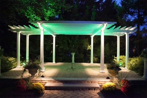 Elegant Outdoor Event Venue Pergola