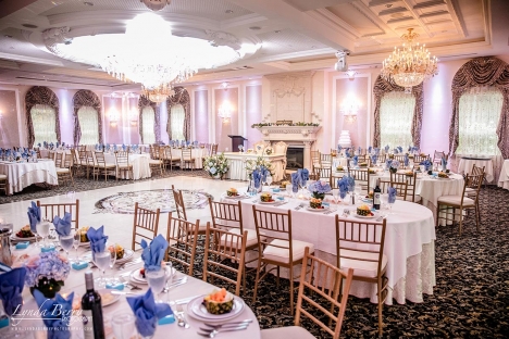 Elegant Stirling Nj Ballroom Wedding Venue Setup