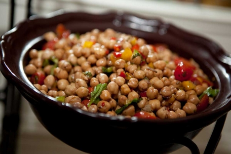 Fresh Customized Catering Menu Spanish Cuisine Beans