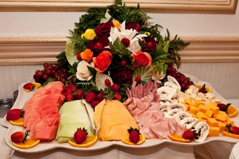 Fresh Fruit And Cheese Platter Catering