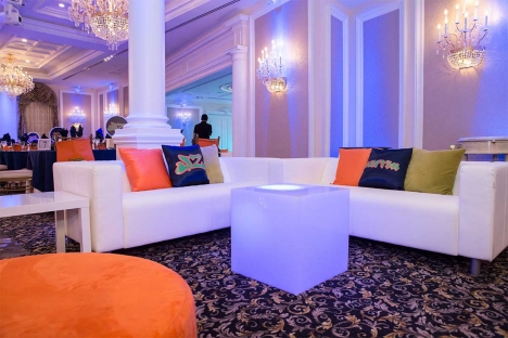 Fun Bar Mitzvah Venue Lounge Setup Couches