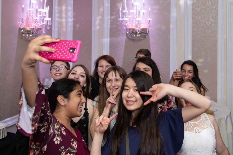 Girls Bat Mitzvah Selfie