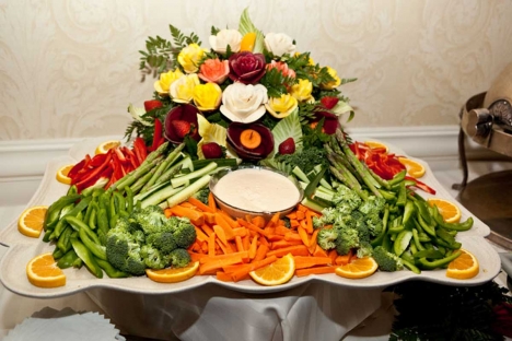 Gourmet Event Catering Buffet Vegetable Platter