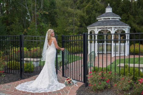 New Jersey Bride Elegant Outdoor Wedding Ceremony Gazebo