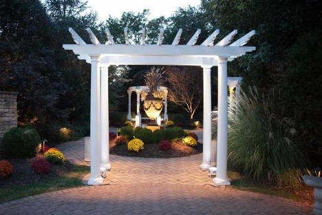 New Jersey Outdoor Wedding Venue Garden Trellis