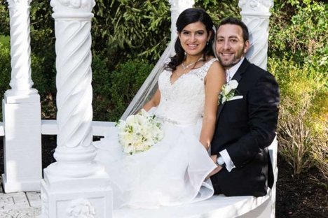 Outdoor Wedding Bride Groom