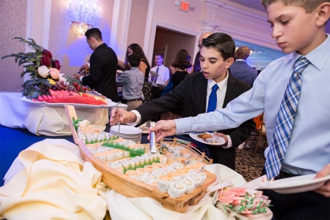 Professional Catering Bar Mitzvah Sushi Bar