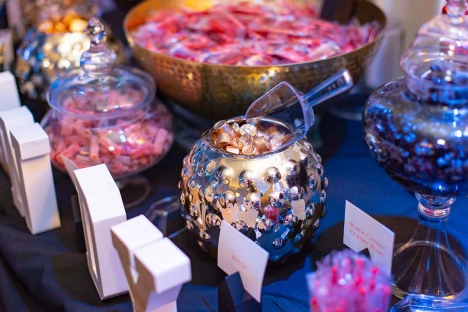 Sweet Sixteen Party Ballroom Candy Bar