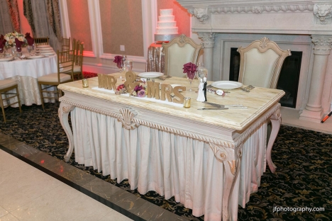 Sweethert Wedding Reception Table