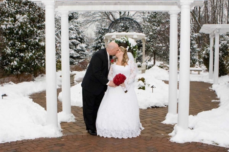 Winter Wedding New Jersey Bride Groom Venue